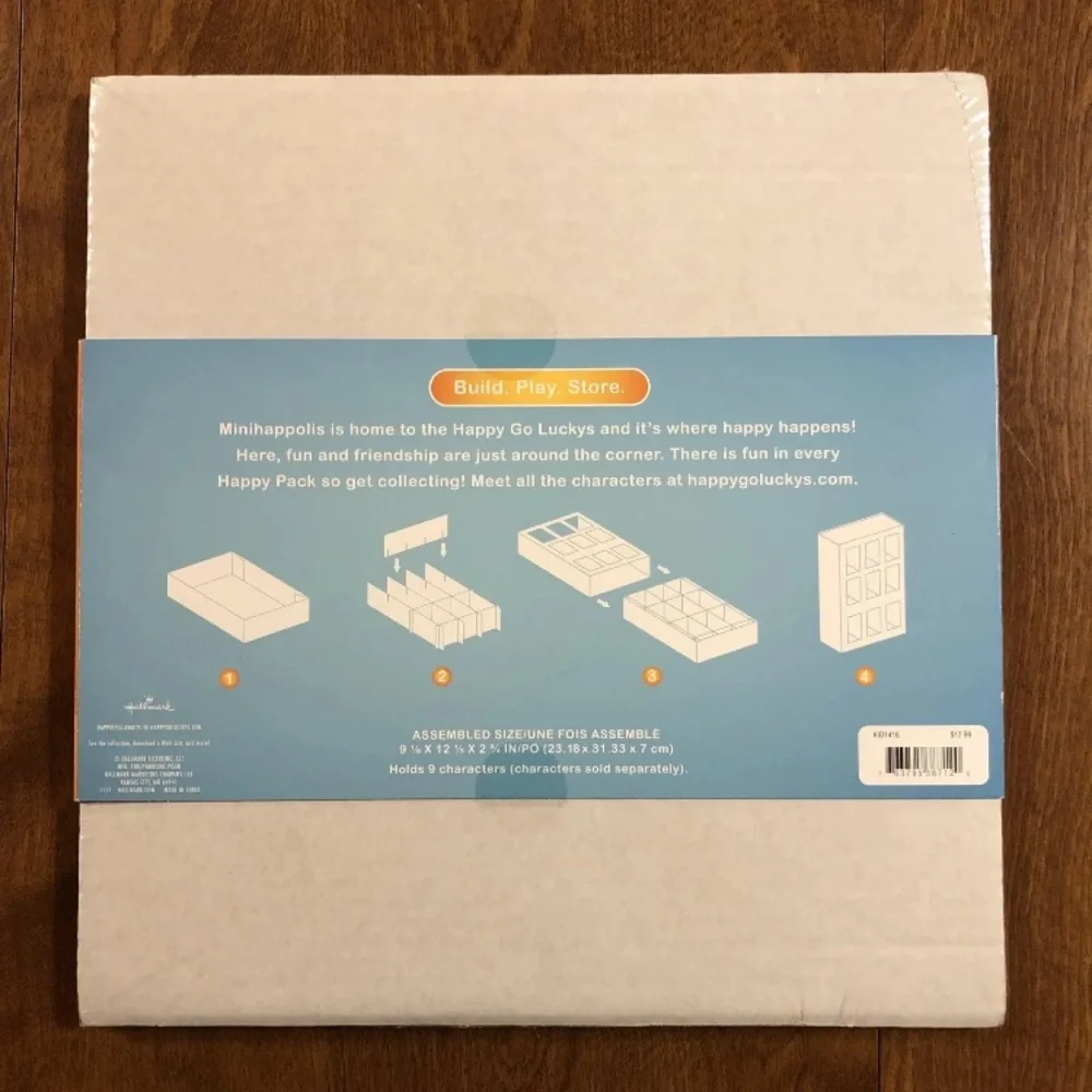 Hallmark Happy Go Luckys PLAY & STORAGE KIT